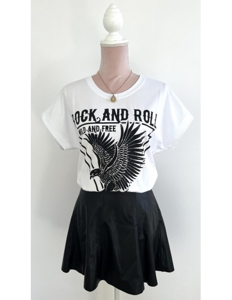 T-SHIRT|ROCK AND ROLL|ONESIZE