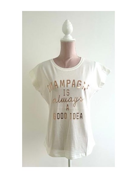T-SHIRT | CHAMPAGNE IS ALWAYS A GOOD IDEA