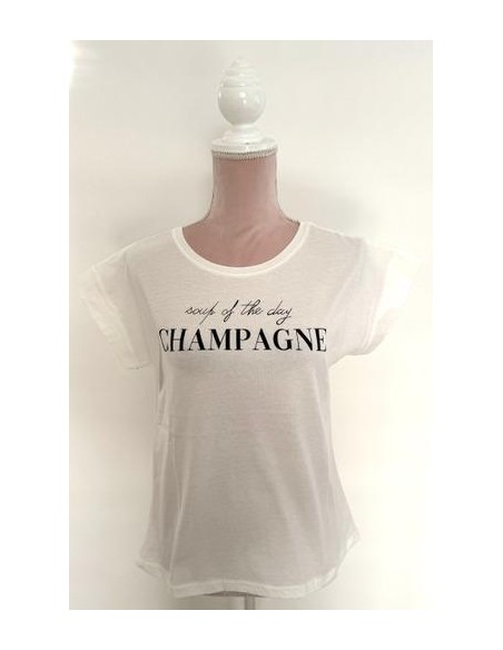 T-SHIRT | SOUP OF THE DAY | CHAMPAGNE